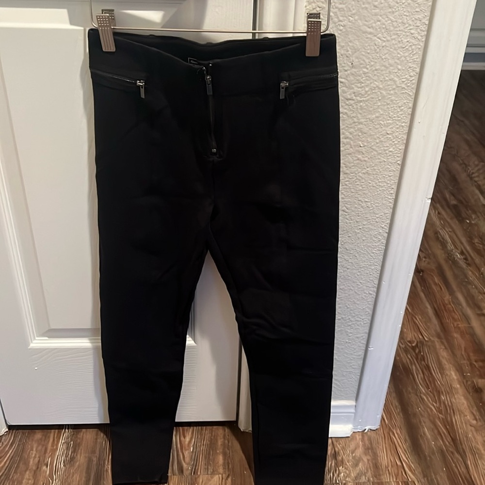 Black dressy leggings